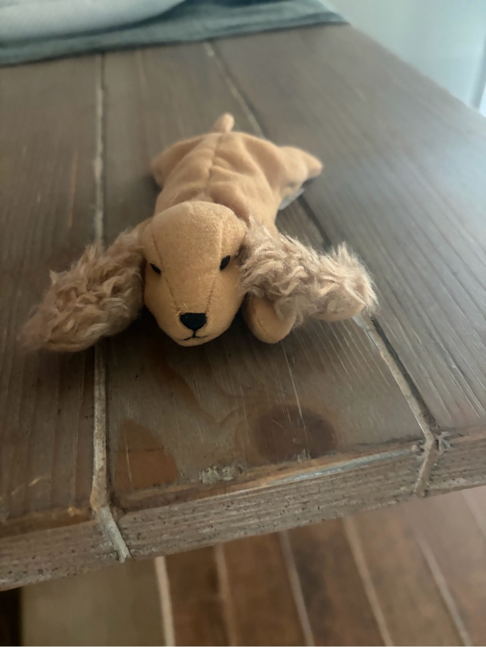 McDonald’s vintage 1993 Ty Teenie Beanie Babies Spunky the Cocker Spaniel plush